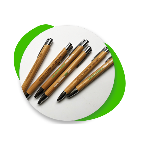 Drewniane długopisy
